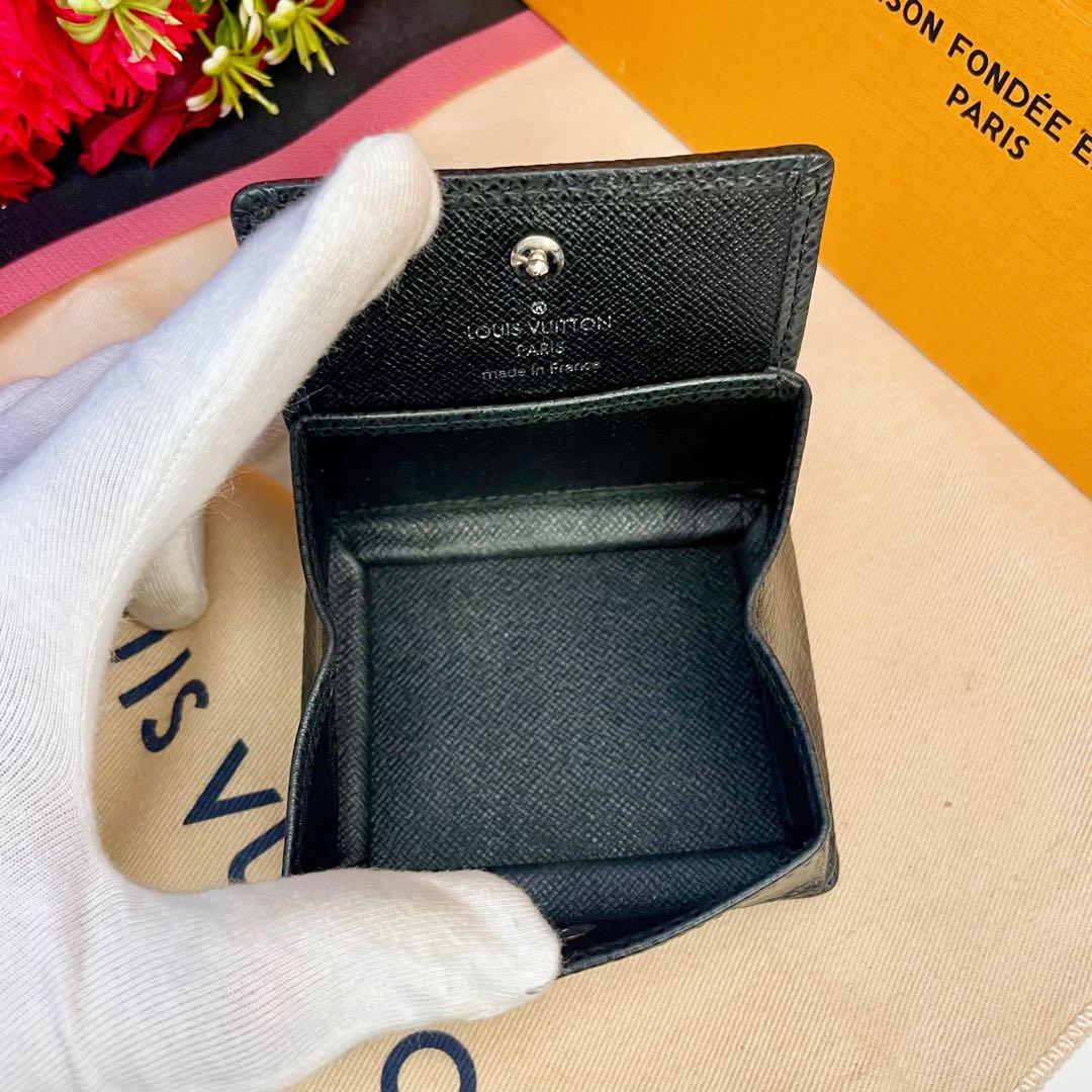 ✨超美品✨️ ヴィトン ポルトモネ ボワット タイガ ケース ノワール 人気
