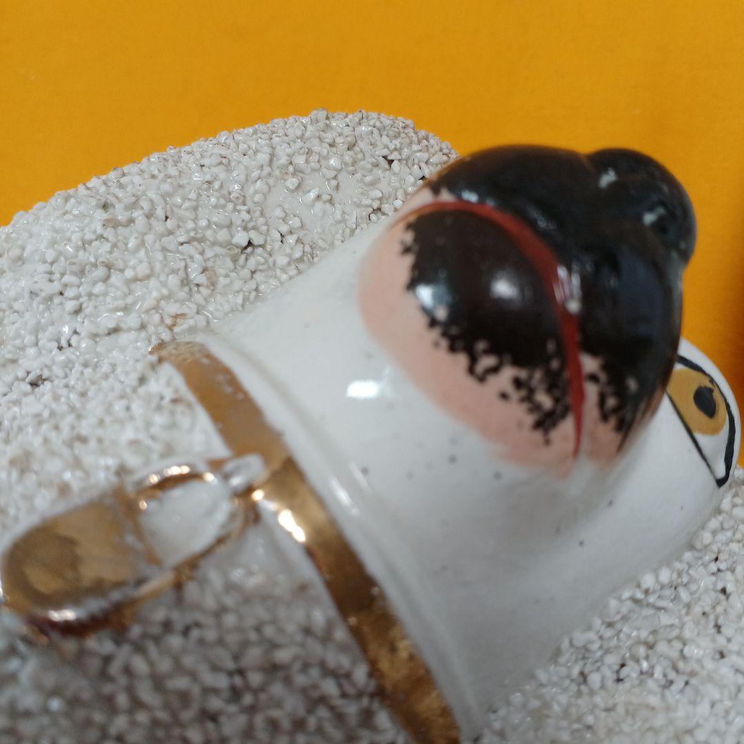 英国　スタッフォードシヤードッグ　2体　プードル大　24センチ