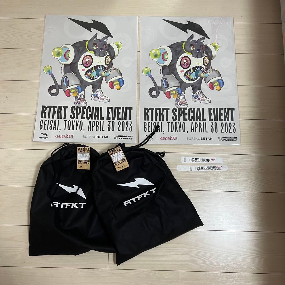 Tシャツ2枚GEISAI RTFKT 村上隆 ポスター 会場限定　2023