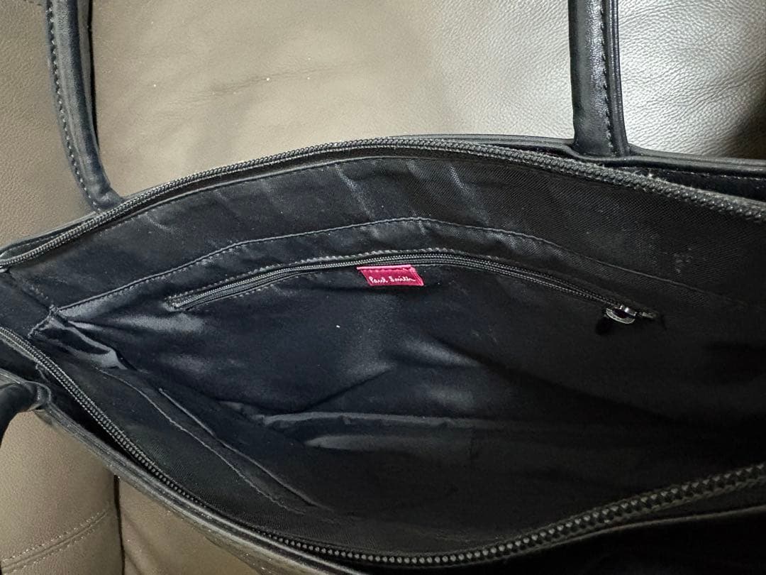 Paul Smith ブラック レザートートバッグ