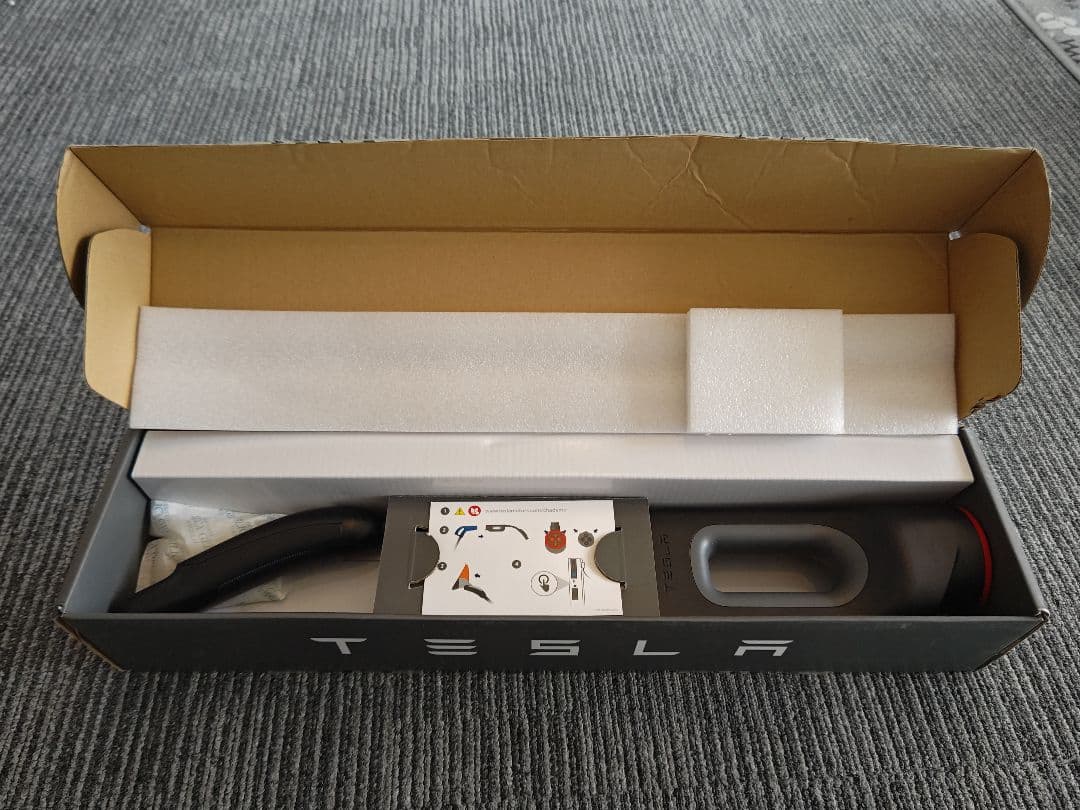 「数回のみ使用」テスラ チャデモ アダプター tesla CHAdeMO