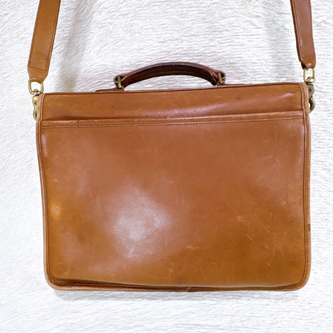 ✨USA製✨オールドコーチ 2wayビジネスバッグターンロックA4可斜めがけ✧