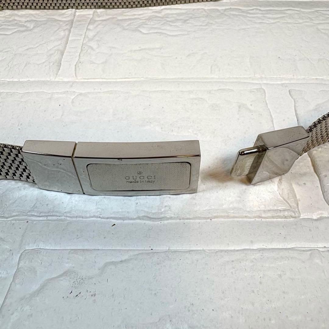 GUCCI グッチ メッシュベルト シルバー ヴィンテージ