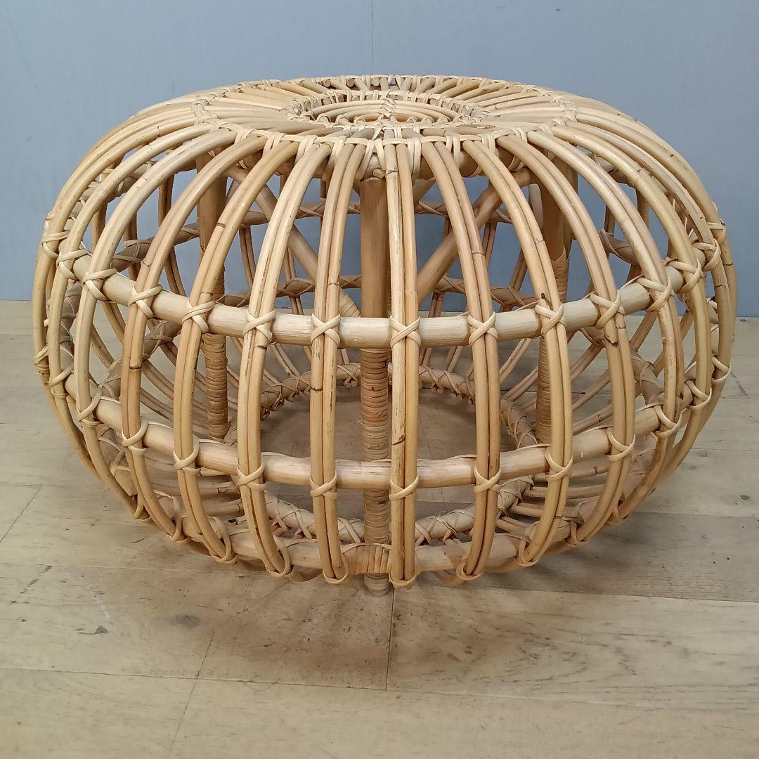 Sika Design L Franco Albini ラタンオットマン L ②