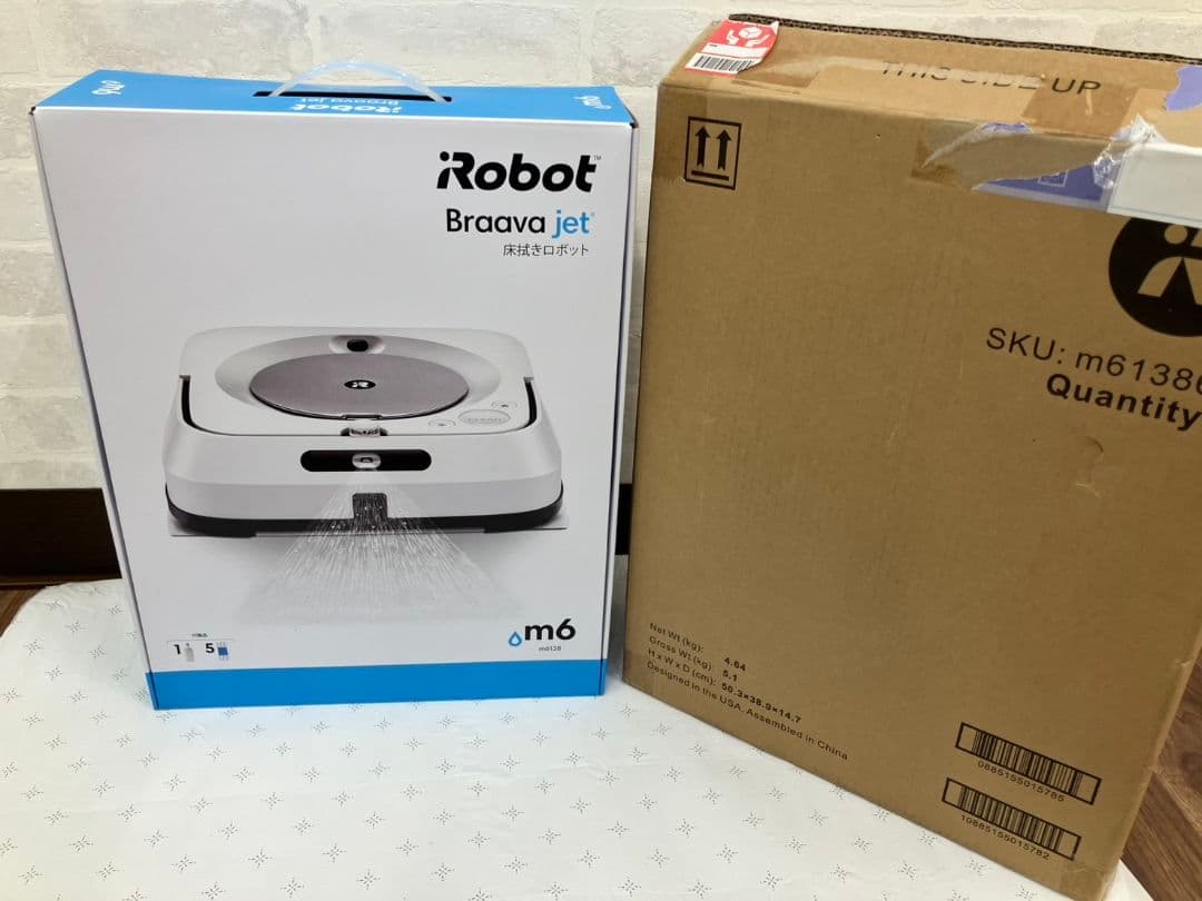 【床拭きロボット　ブラーバジェット】m6　新品未使用　A3