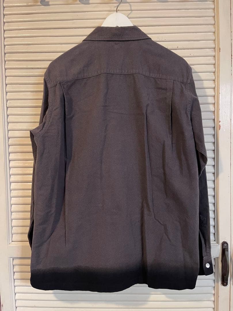 GOOD ENOUGH グラデーション　オープンカラー　シャツ　グッドイナフ　L