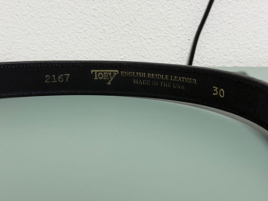 ＜TORY LEATHER＞ ROUNDRAISED BELT/ベルト 30