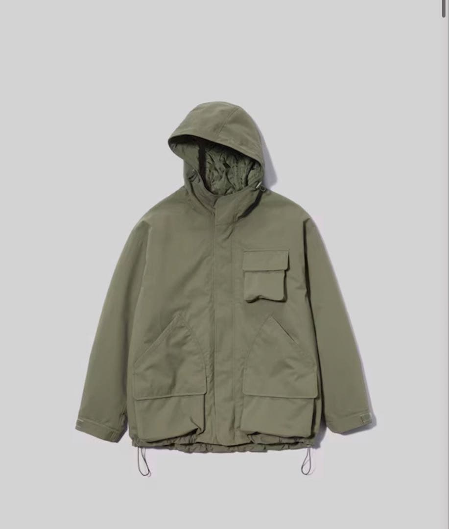 パデッドシェルパーカ ENGINEERED GARMENTS Mサイズ　オリーブ