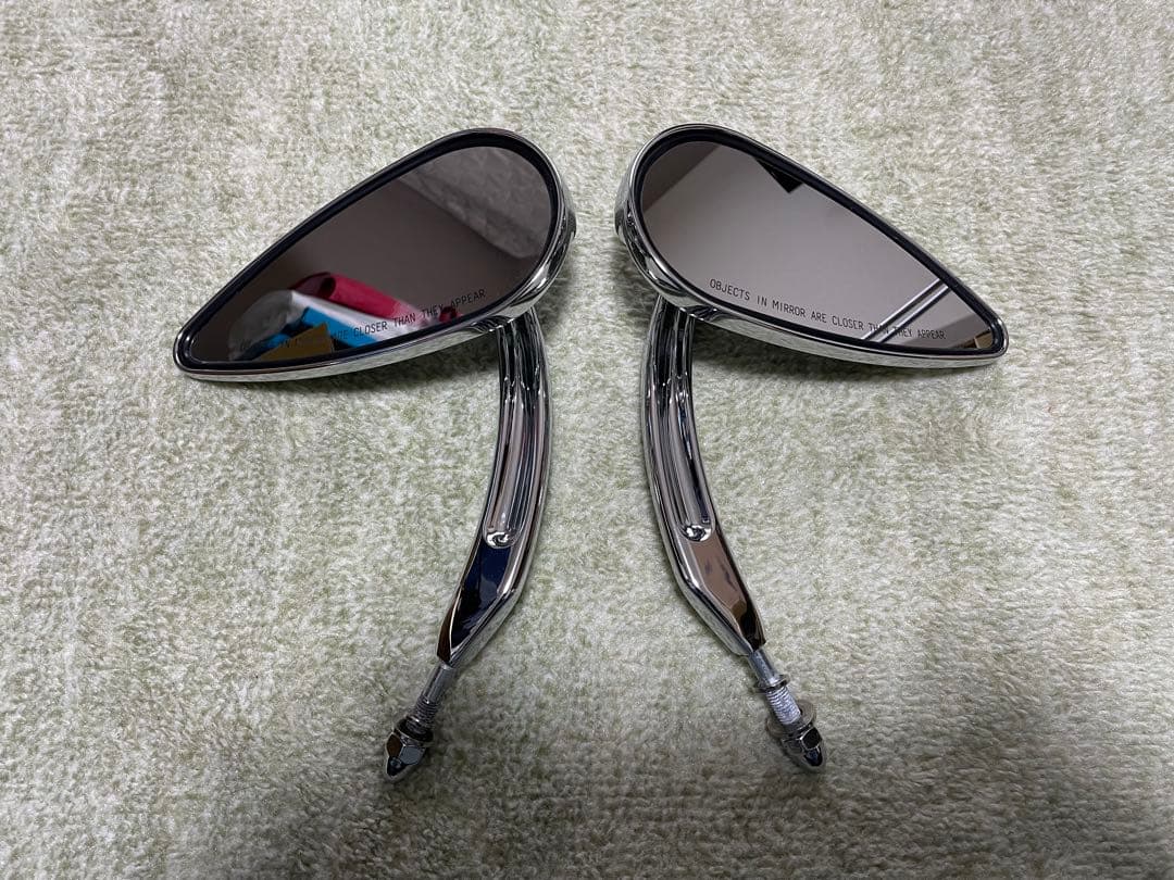 ウィリーGスカル　ティアドロップミラー【お値下げ中！】