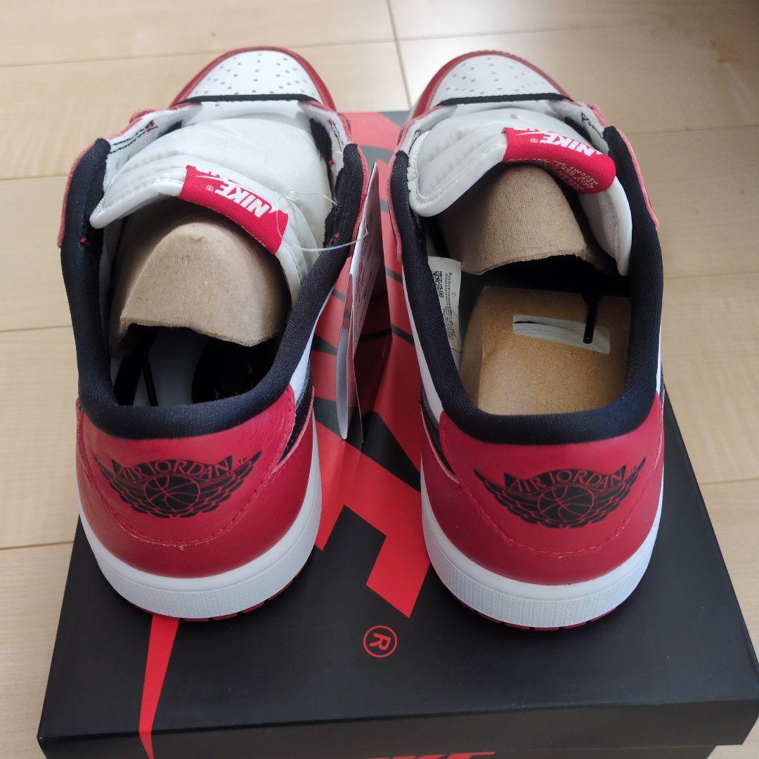 NIKE Air Jordan 1 Low ホワイト/レッド/ブラック