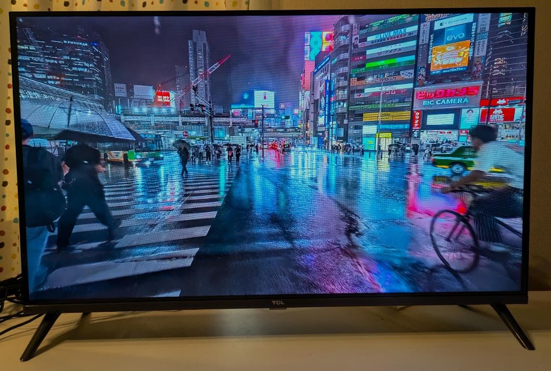 TCL 32S54J 32インチ チューナーレステレビ (Google TV)