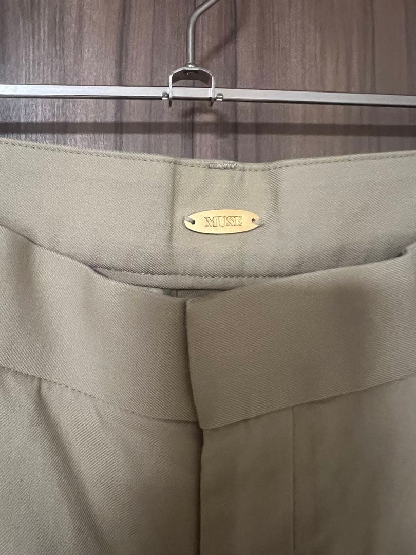 MUSE de Deuxieme Classe/TUCK CHINOワイドパンツ