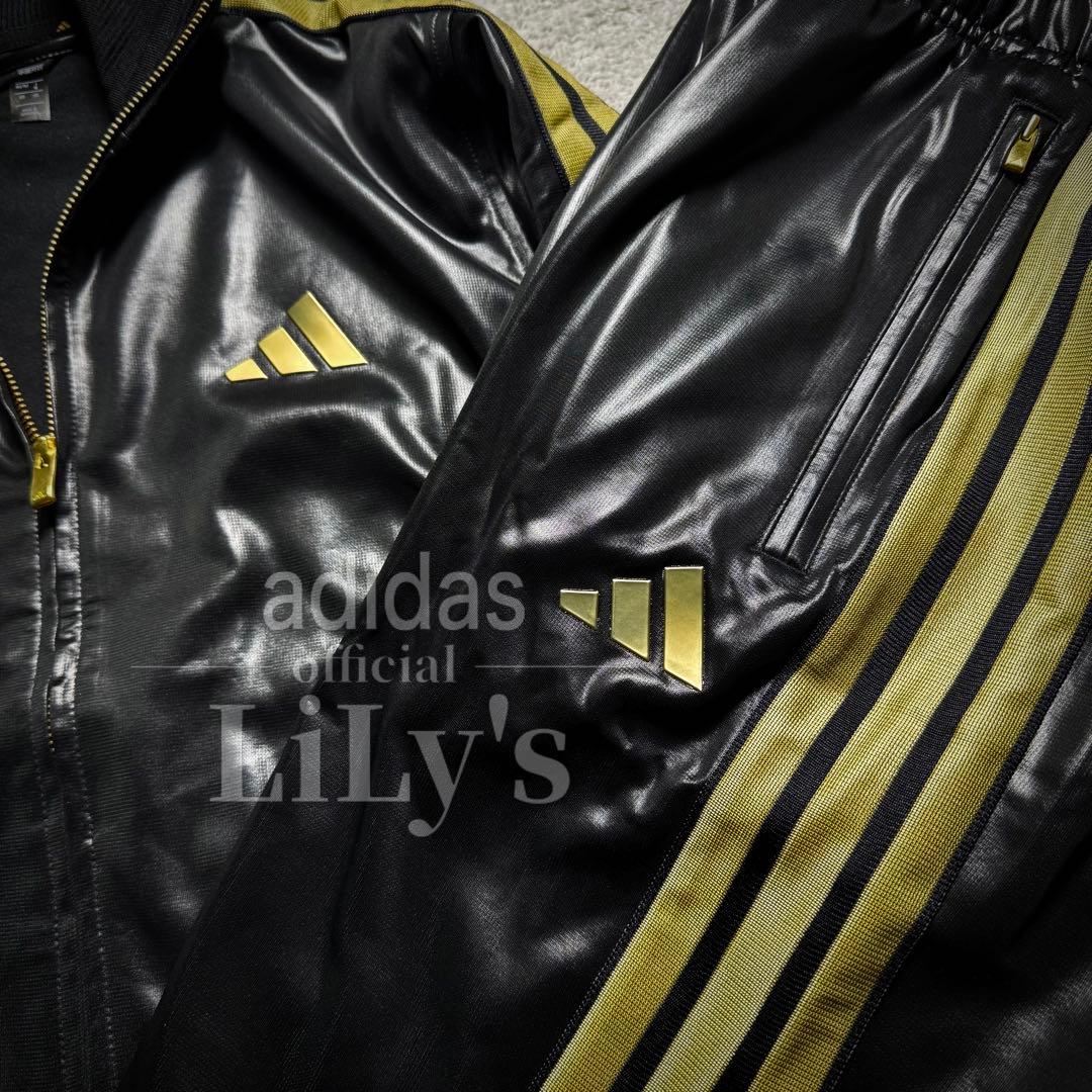 【2XLサイズ】アディダス　上下セットアップ　黒金　新品　定価22,550円