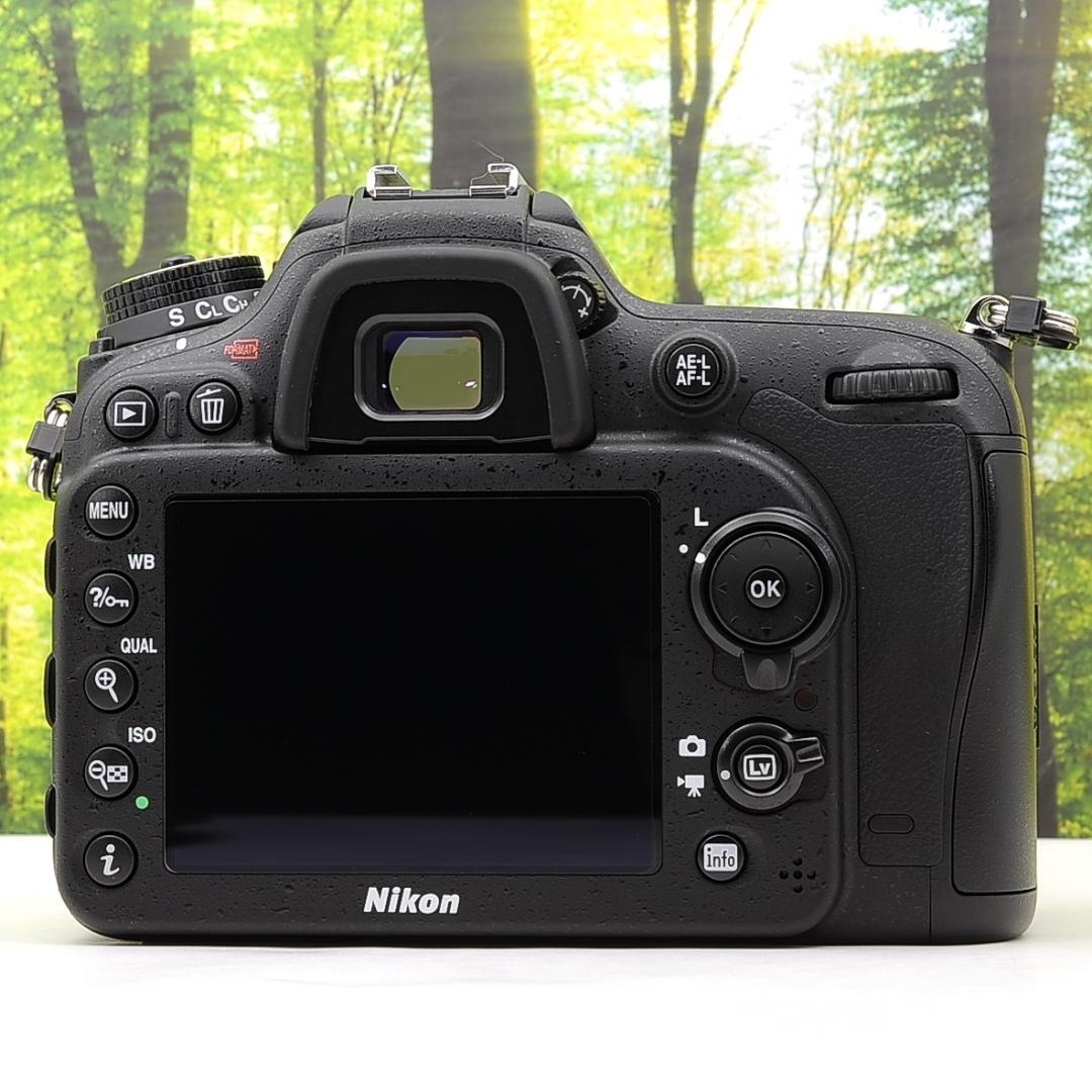 ショット数1309枚！Nikon D7200 ボディ☆WiFi搭載の高性能中級機