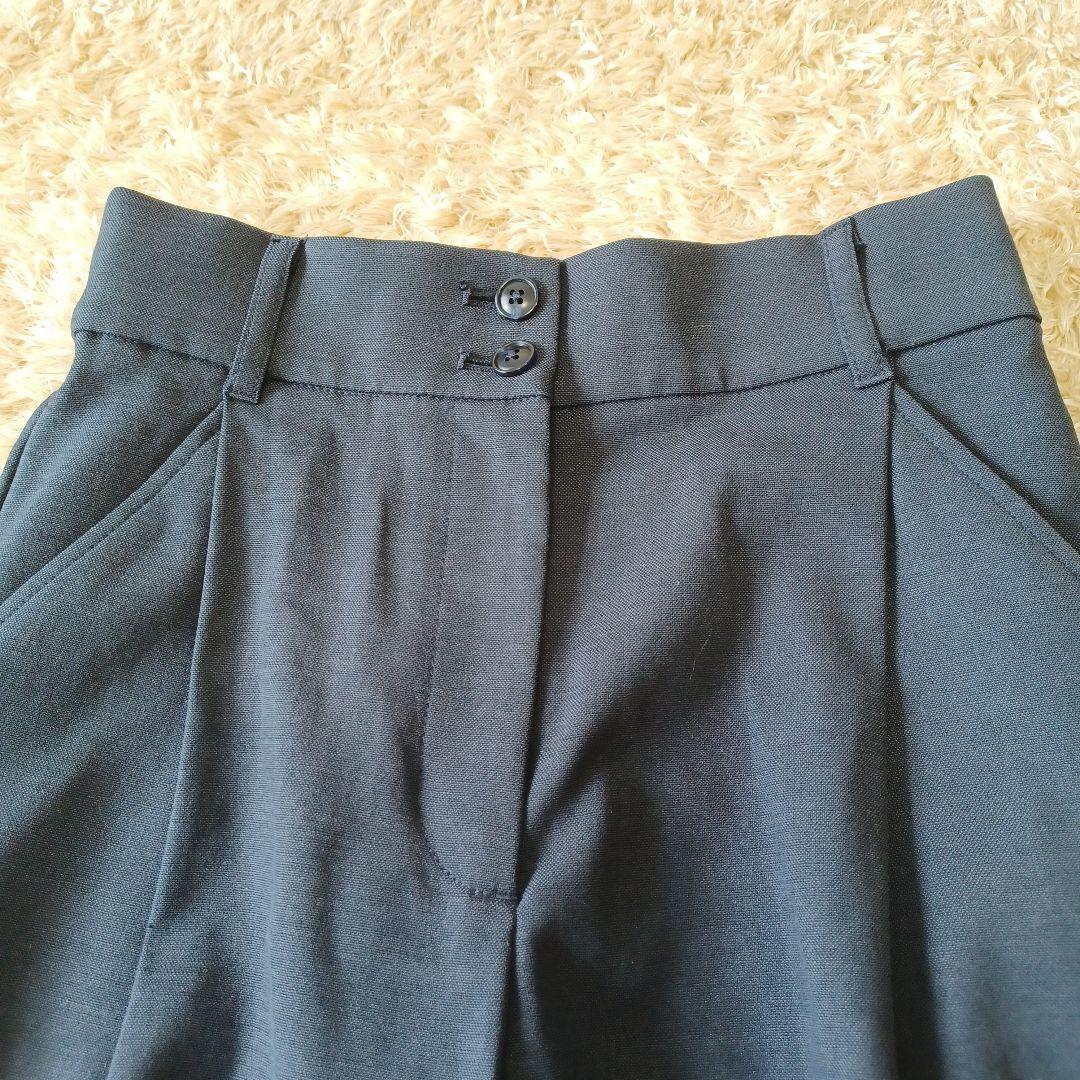 プラステ　リネンブレンド ストレッチ カラーレス ジャケット パンツ スーツ