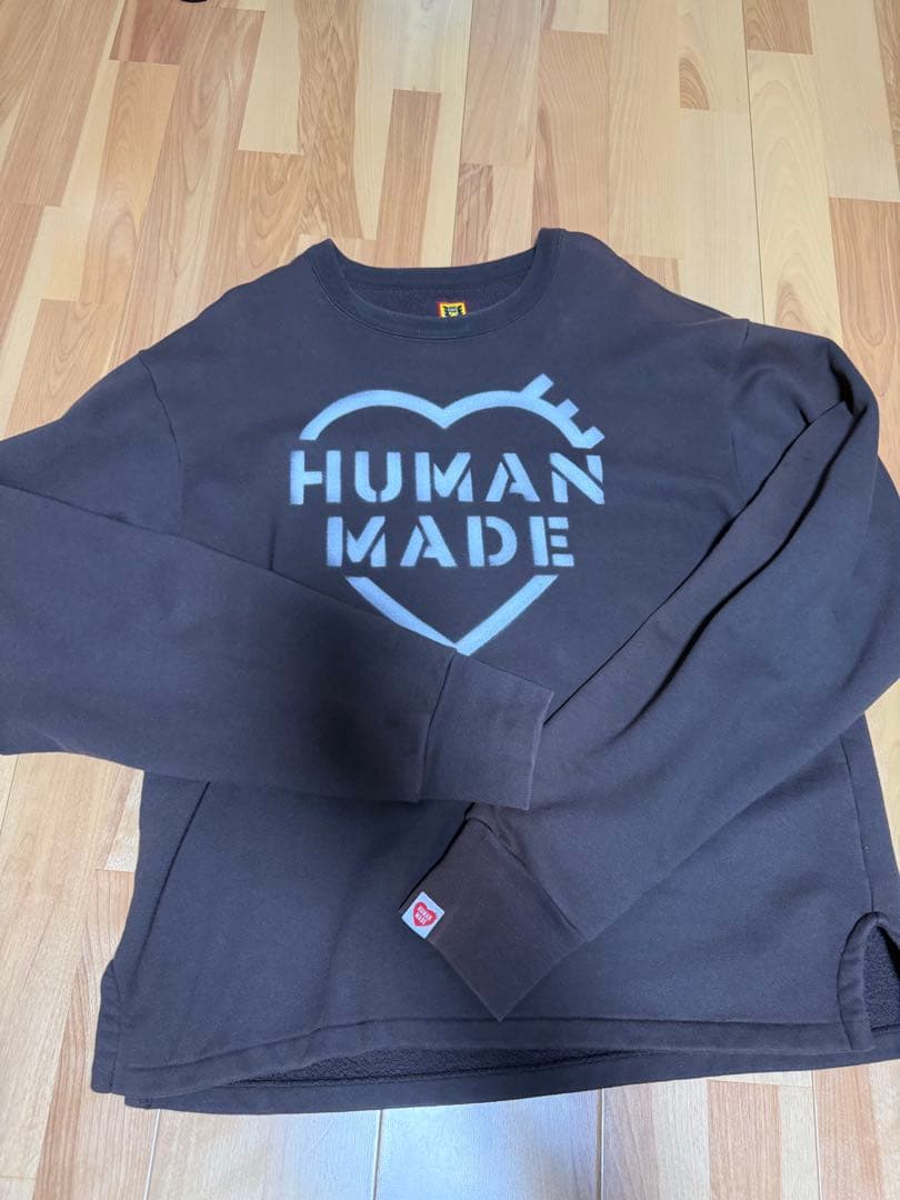 HUMAN MADE トレーナー XL ダークブラウン