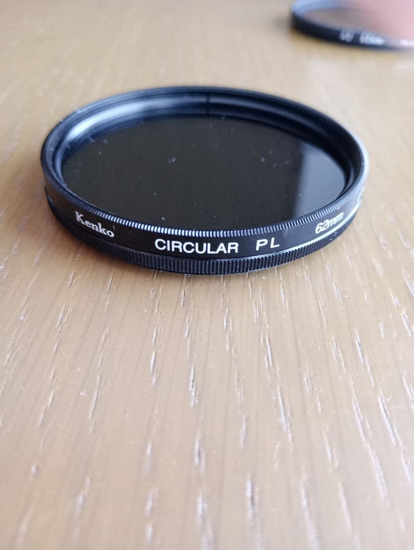 フィルター　62ミリ5枚セット、専用ケース付き