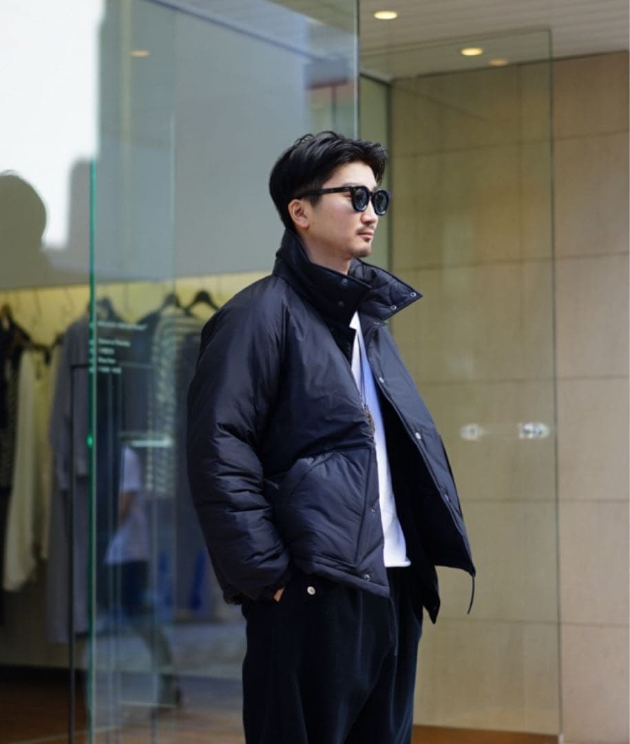 UNUSED アンユーズド 24AW Padded Jacket Black 3