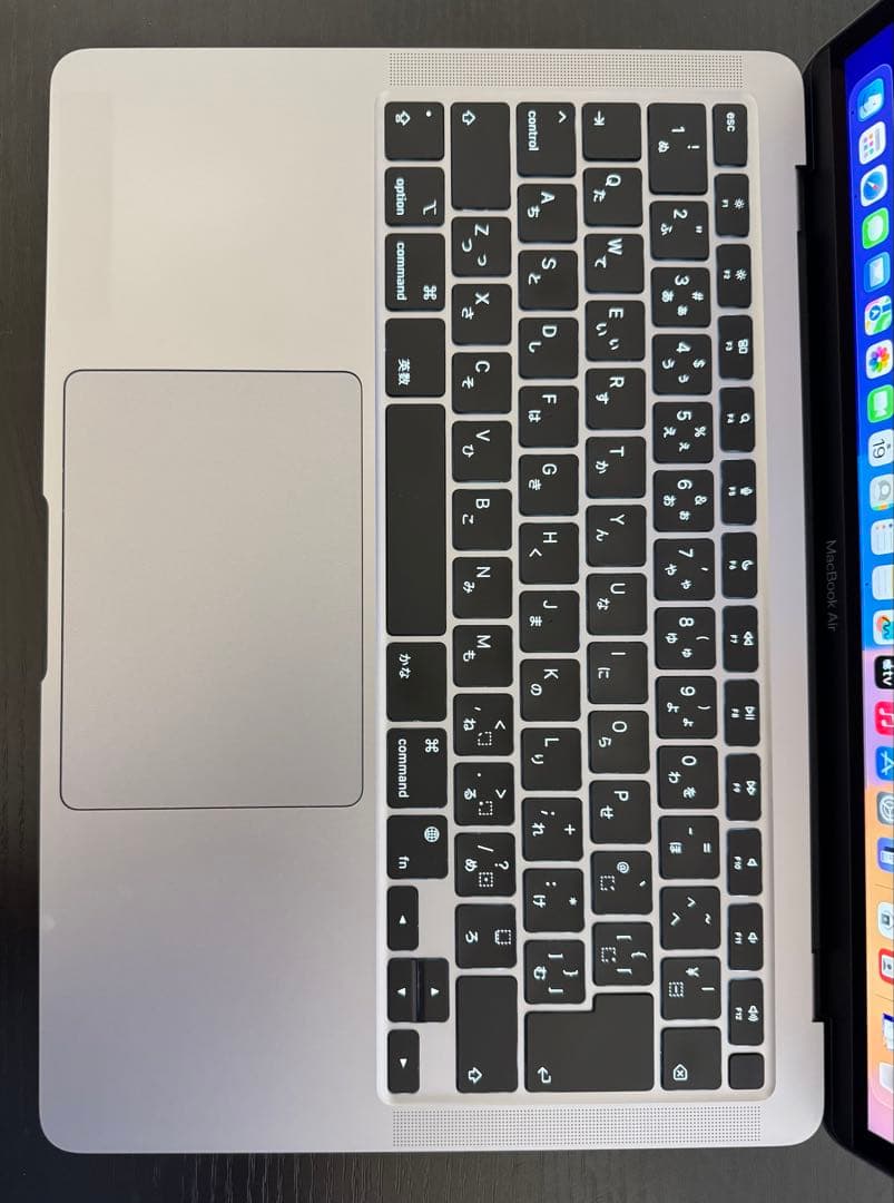 MacBook Air M1 16GB 512GB 充放電77 バッテリ93%
