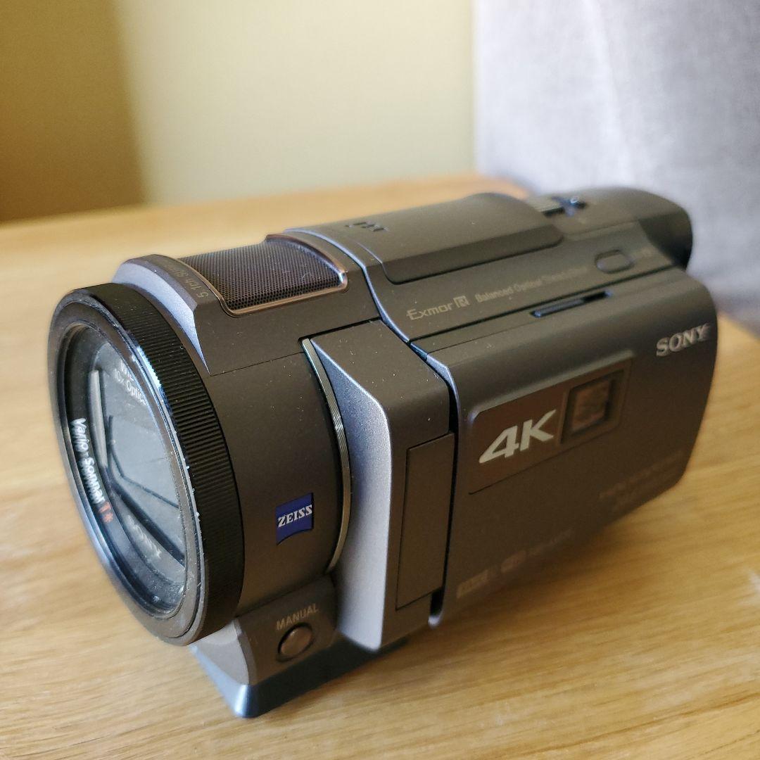 SONY4K HandycamFDR-AXP35本体マイク三脚セット
