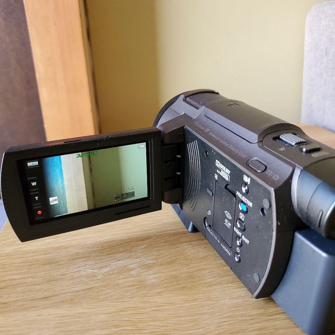 SONY4K HandycamFDR-AXP35本体マイク三脚セット