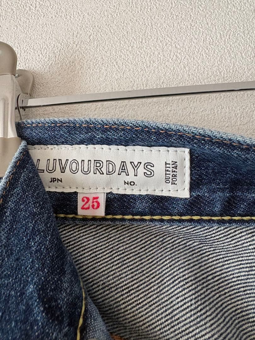 【新品】Luvourdays ラブアワーデイズ　Boots Cut Denim