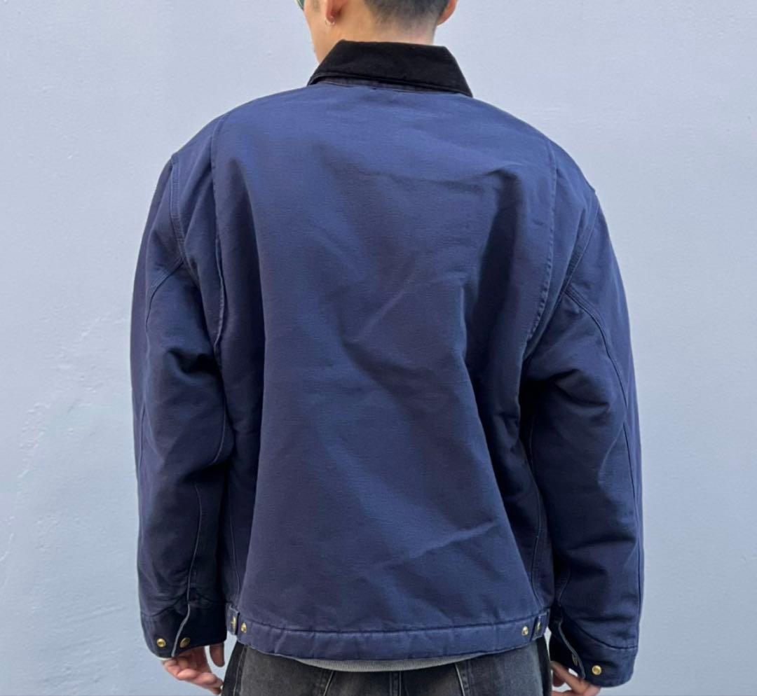 Carhartt デトロイトジャケット ネイビー