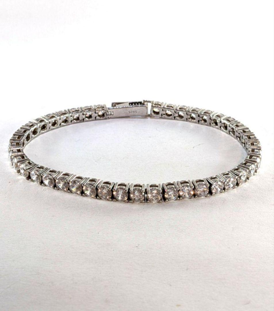 アバランチ　ジルコニアテニスブレスレット