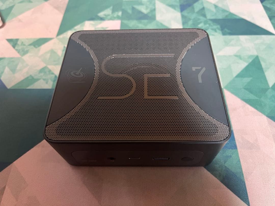 ミニPC Beelink SER7 ryzen7 7840hs Logicool g703