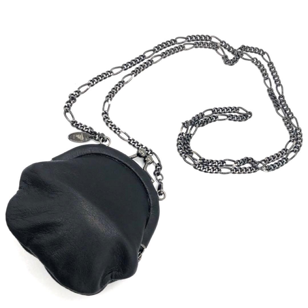 新品同様✨ディスコードヨウジヤマモト クラスプ ポーチウォレット ケース