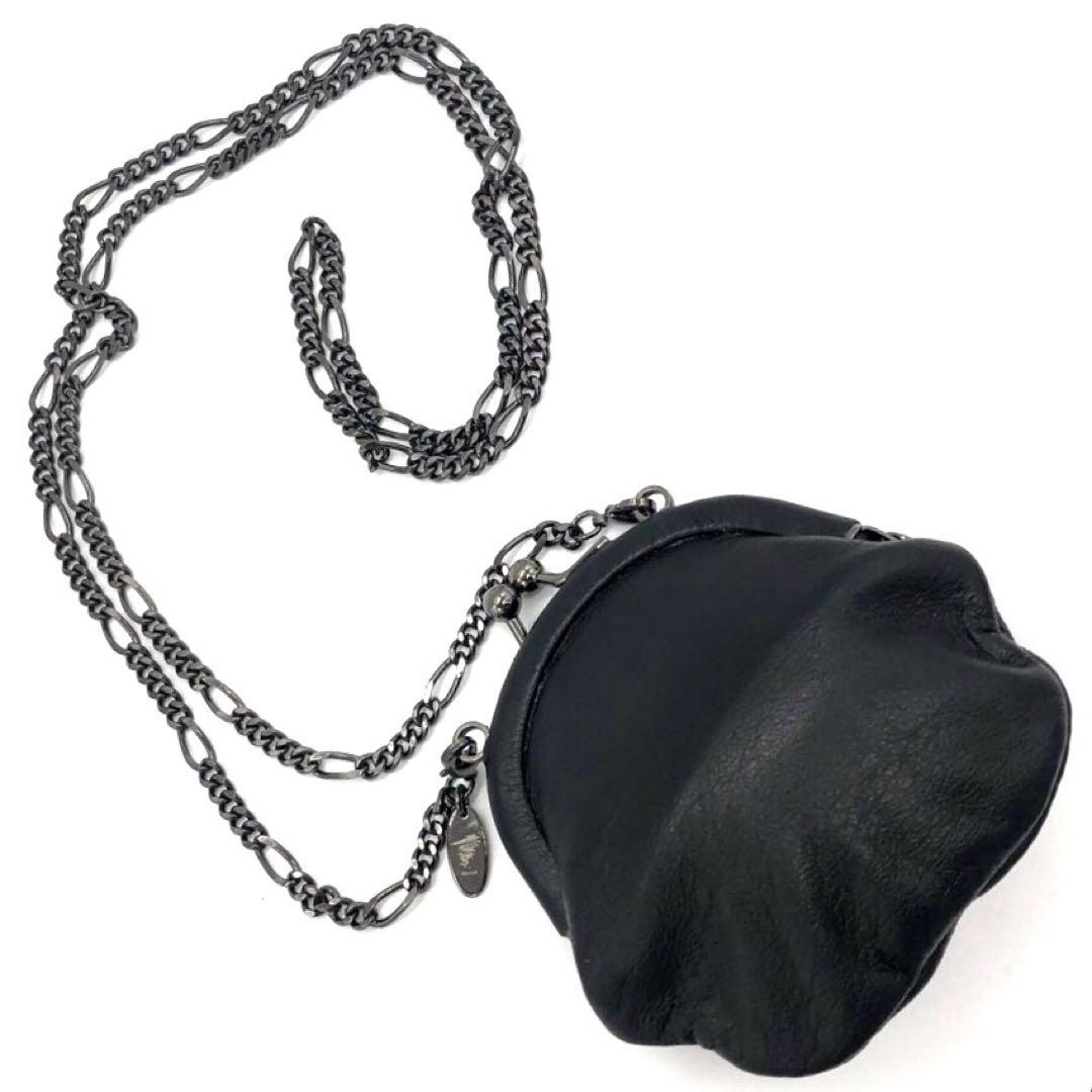 新品同様✨ディスコードヨウジヤマモト クラスプ ポーチウォレット ケース