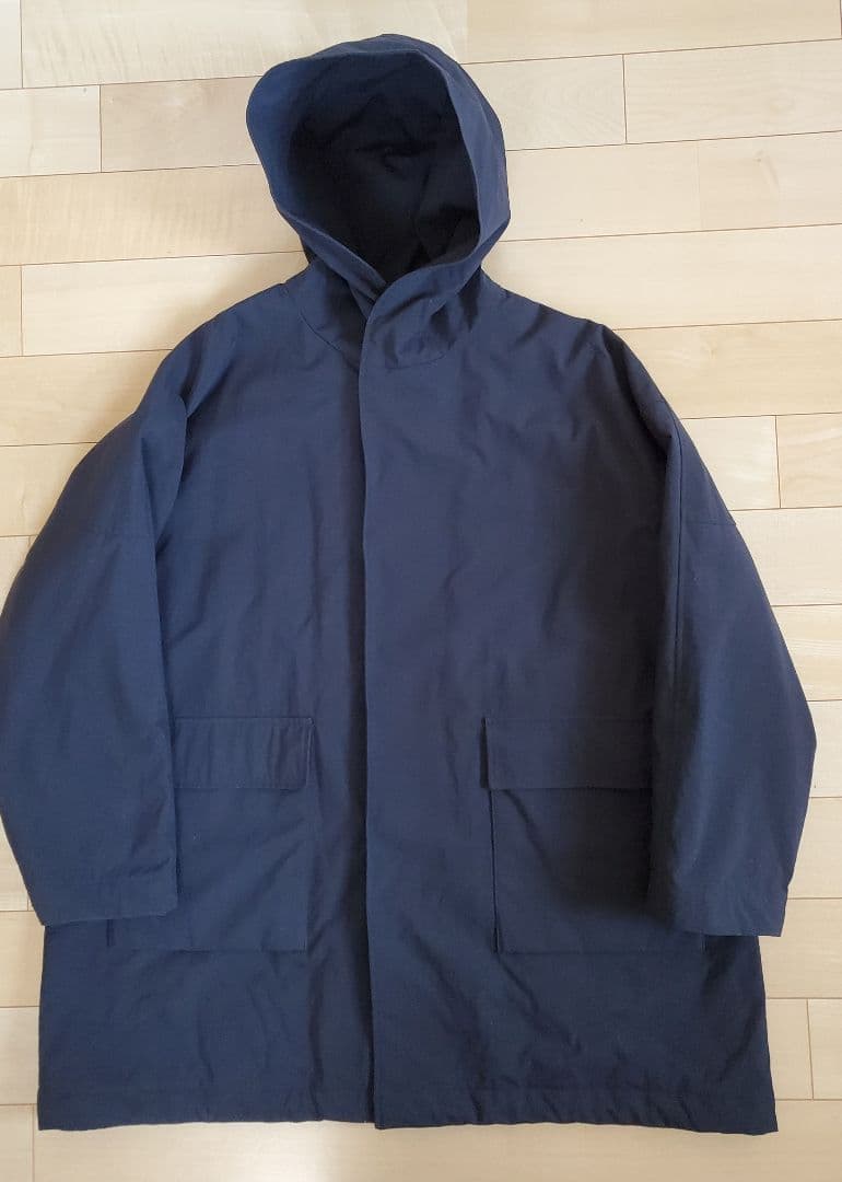 Still by hand フードコート 黒 46 24AW 美品