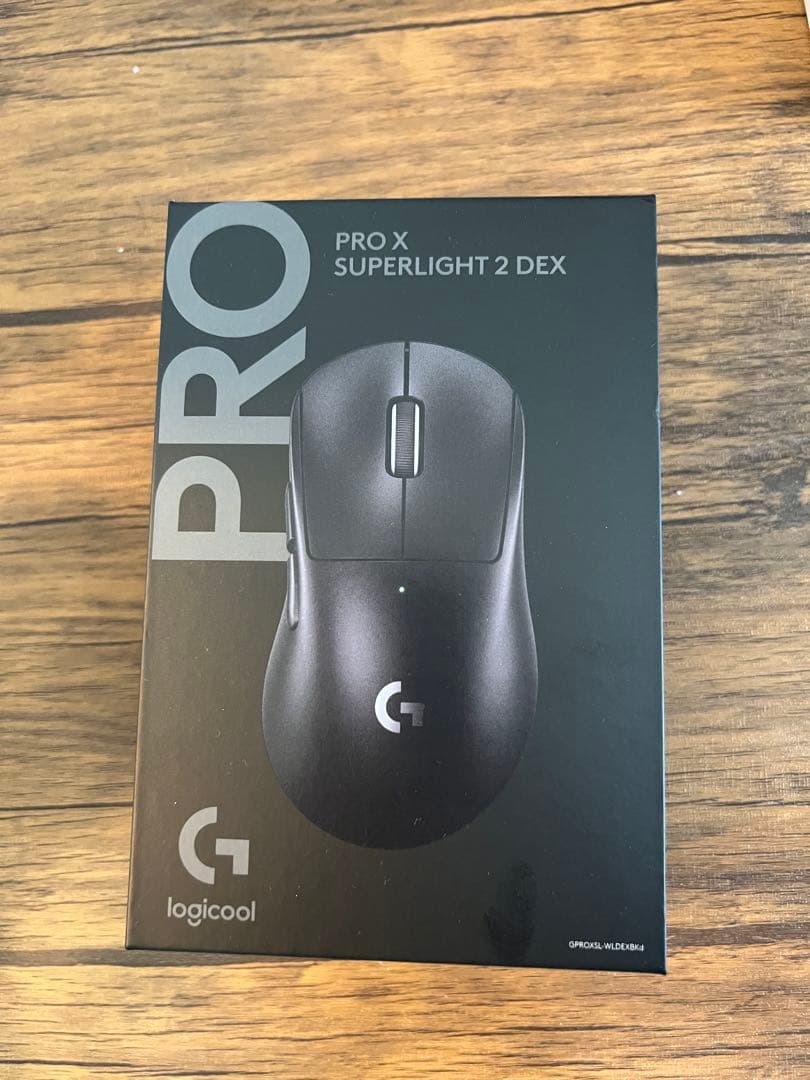 最終【新品未開封】logicool PRO X SUPERLIGHT 2 DEX