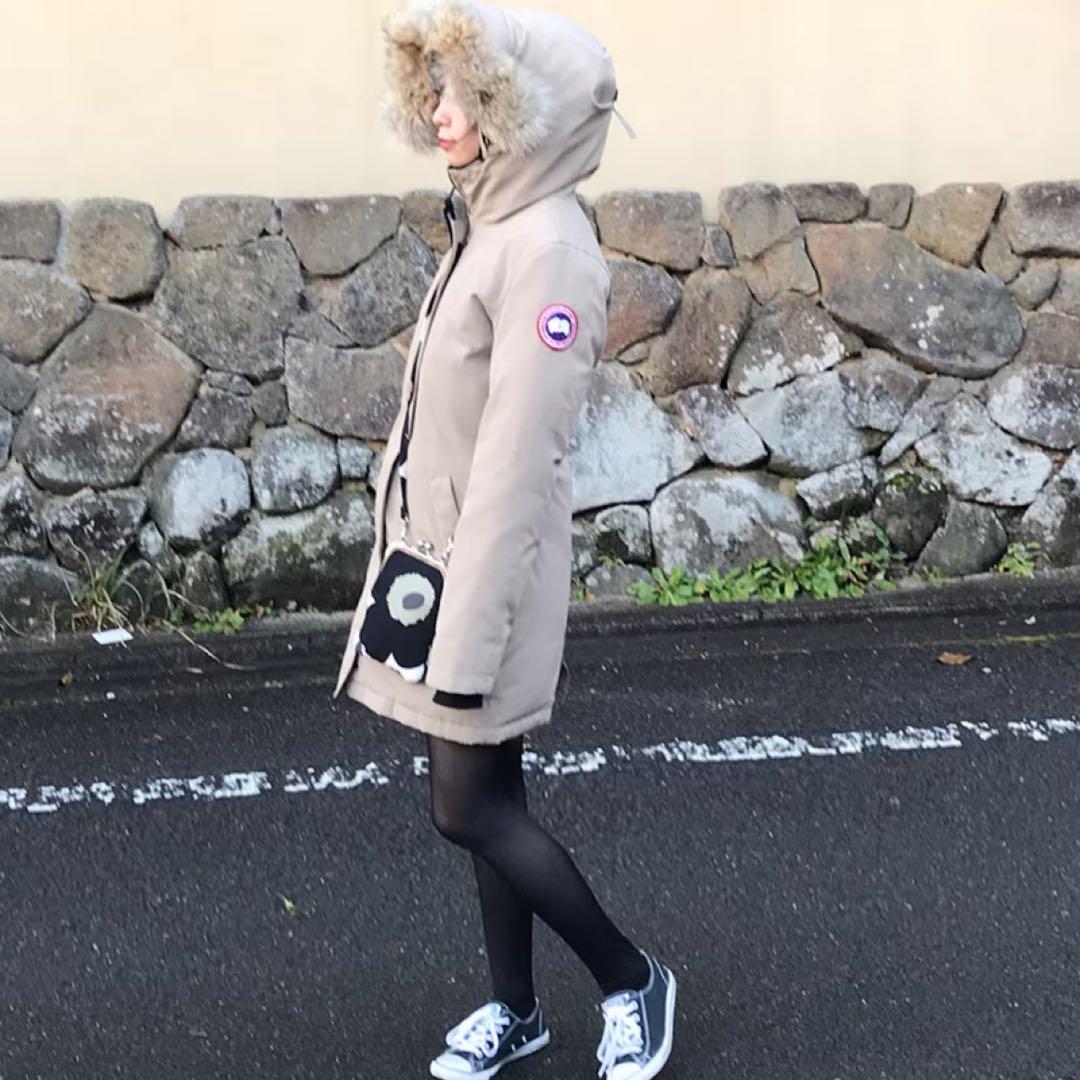 カナダグース ヴィクトリアパーカー コヨーテファー XS