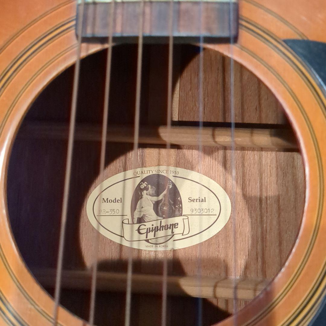 くらららげEpiphone エピフォン アコースティックギターPR-350