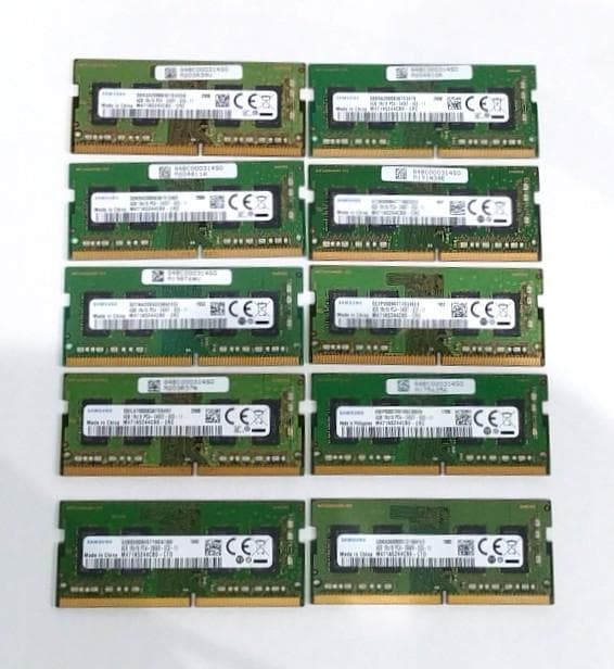 送料無料 DDR4 4GB × 10枚セット 2400 2666 SAMSUNG