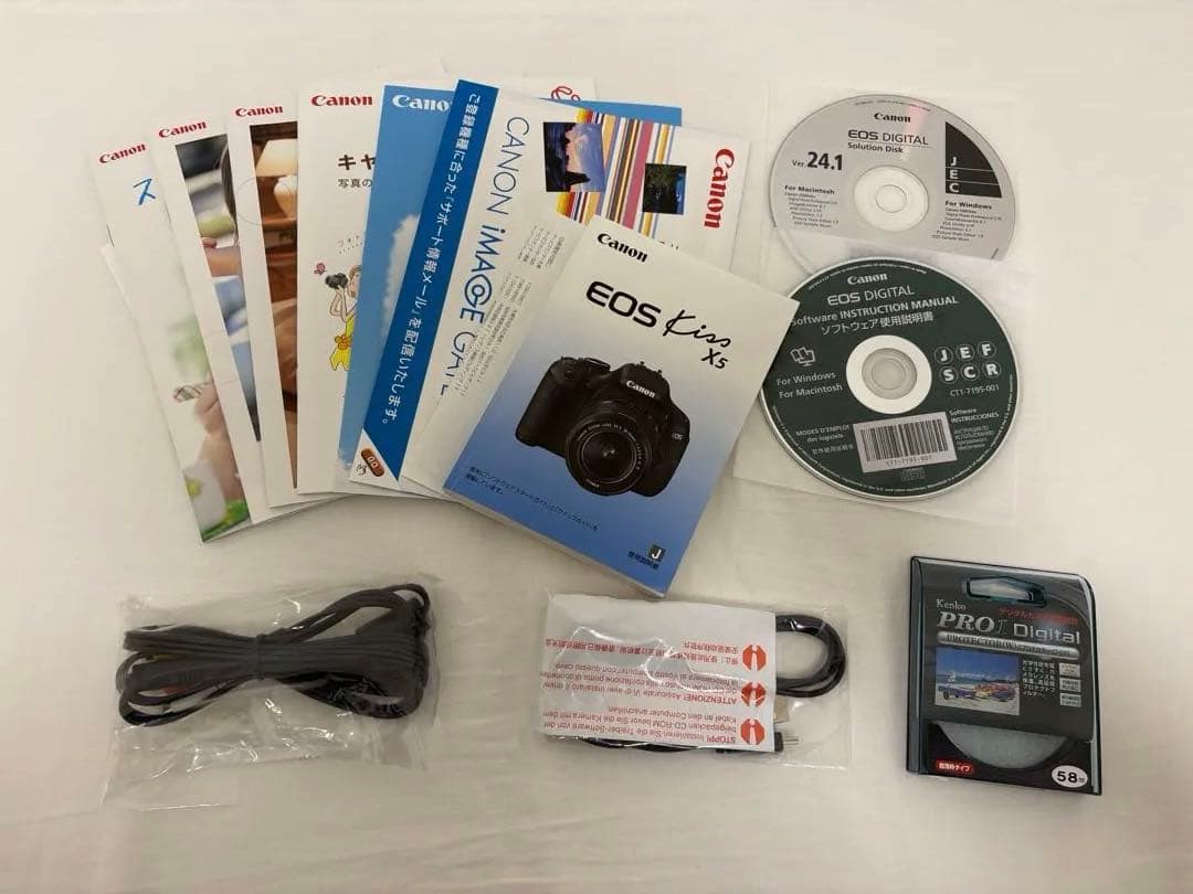 Canon EOS Kiss X5 レンズ2本付き