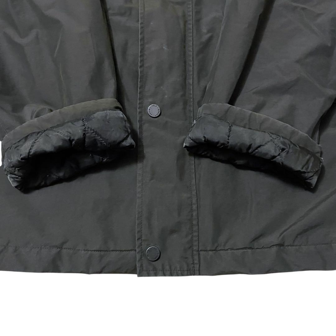 PoloRalphLaurenカーキ古着名作モッズパーカー軍モノサンプリング