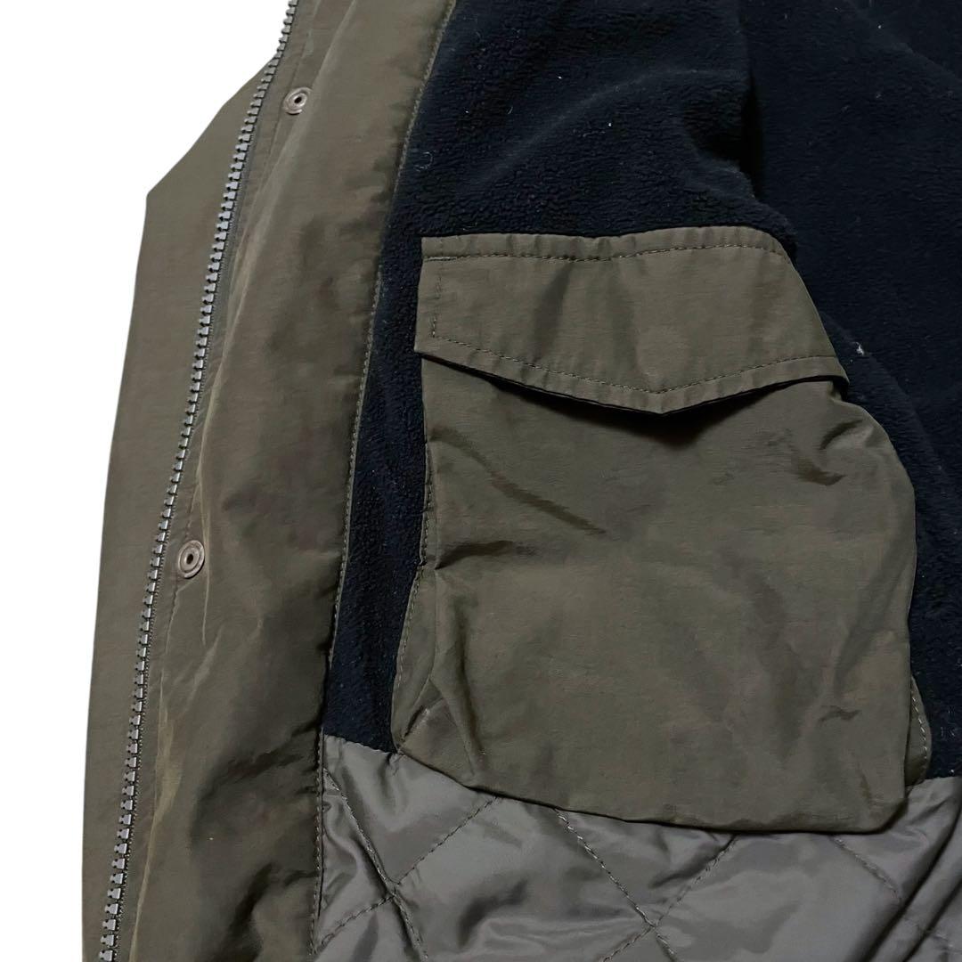 PoloRalphLaurenカーキ古着名作モッズパーカー軍モノサンプリング