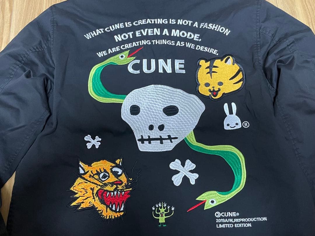 新品未使用　CUNE キャベツの芯ベトジャン 2 サイズ3 BLACK