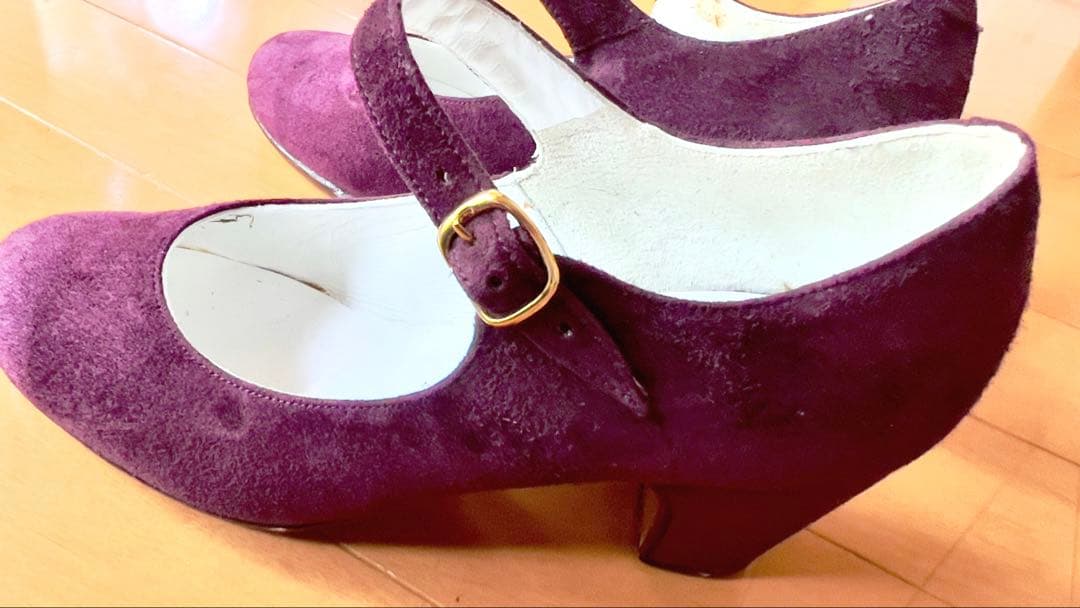 の*め様 特価品！フラメンコシューズ•Coral•プロ•35.5(22.9-23