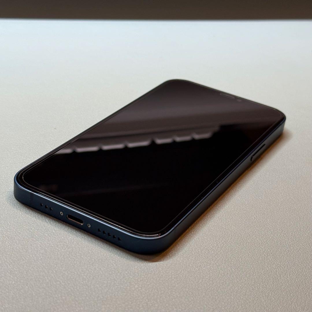 【美品】iPhone12 ブルー 128GB SIMフリー