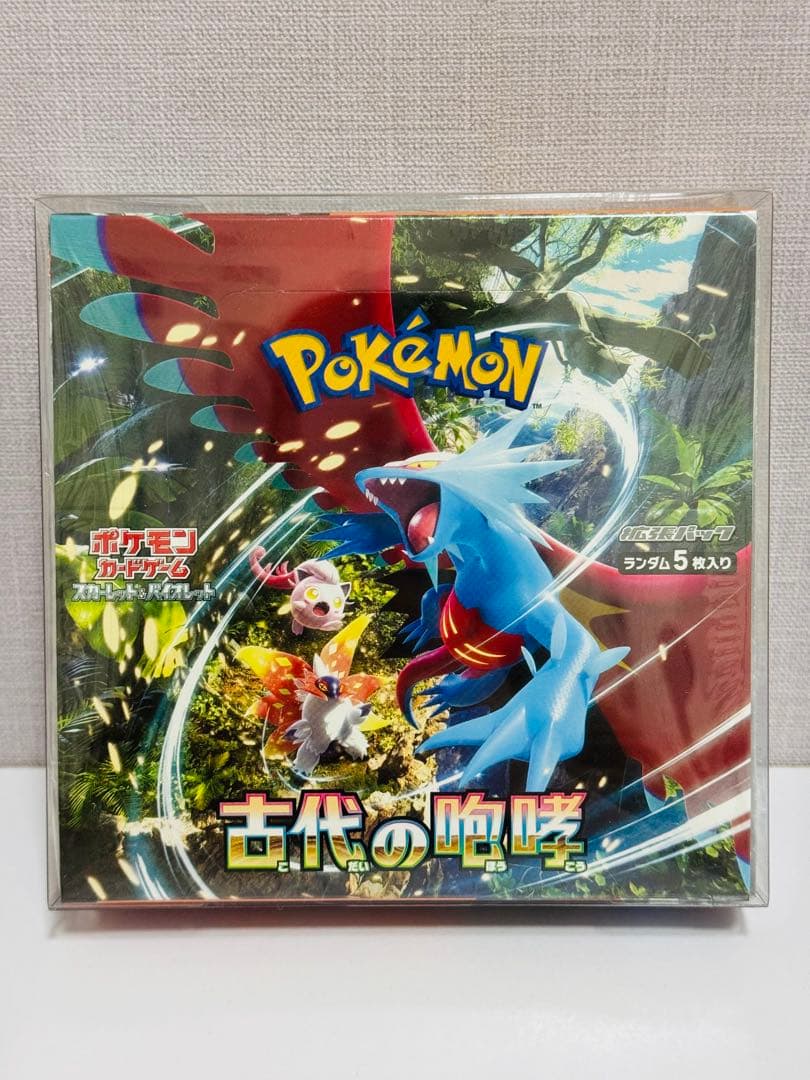 ポケカ 古代の咆哮 1BOX ムニキスゼロ 2BOX シュリンク付き 新品未開封