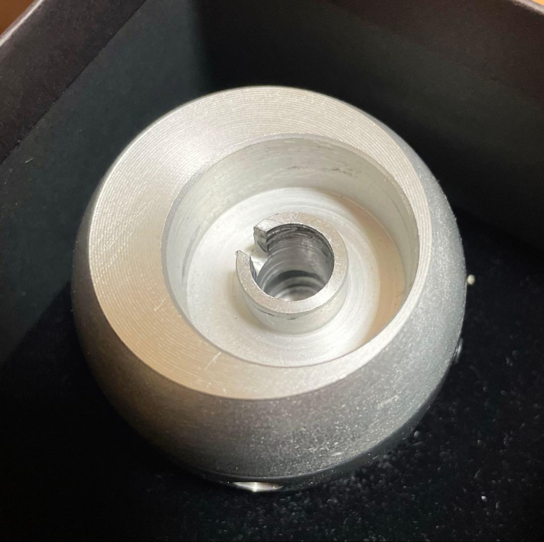 リバースロック対応リアルカーボン＆アルミシフトノブ