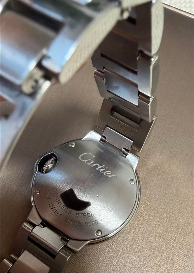 Cartier カルティエ バロンブルー28mm腕時計クォーツW69010Z4