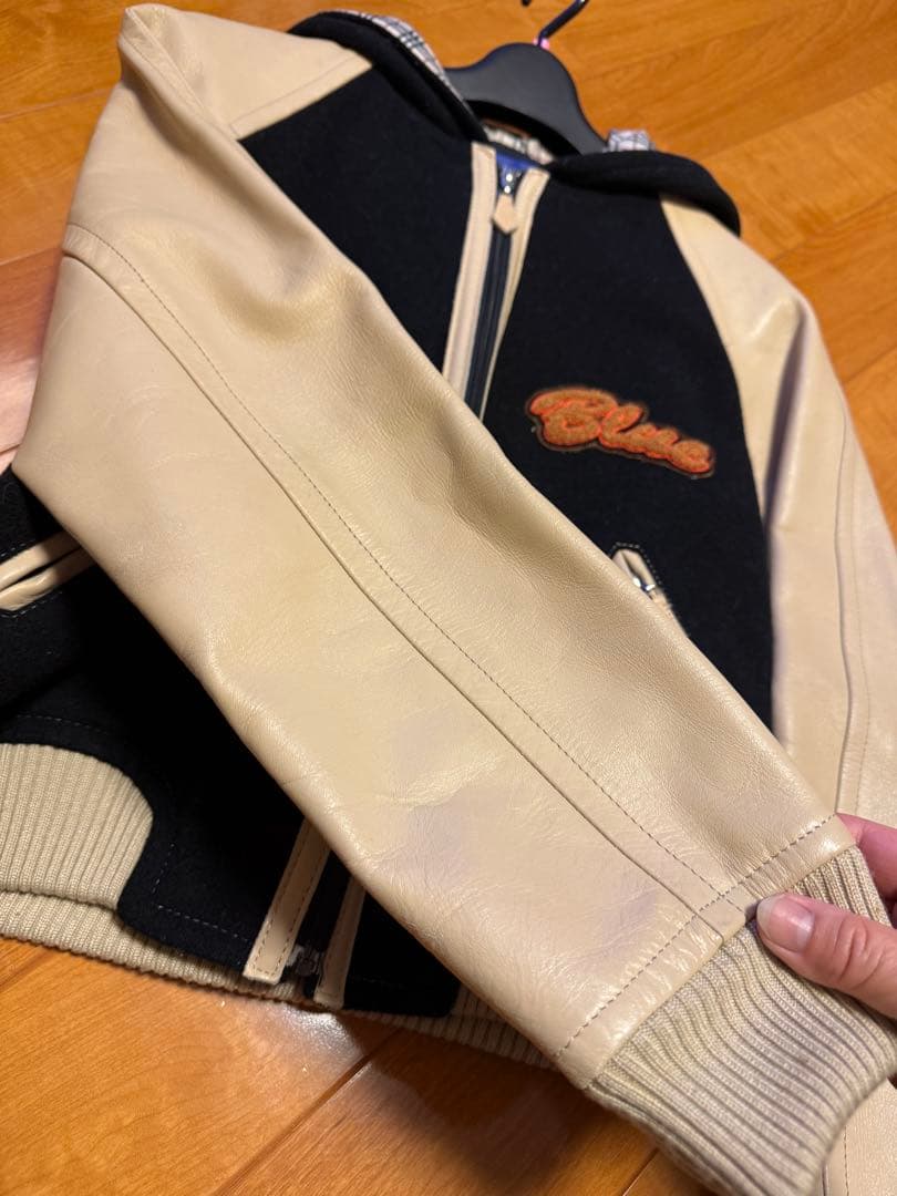 希少 激レア BURBERRY ブルーレーベル スタジャン