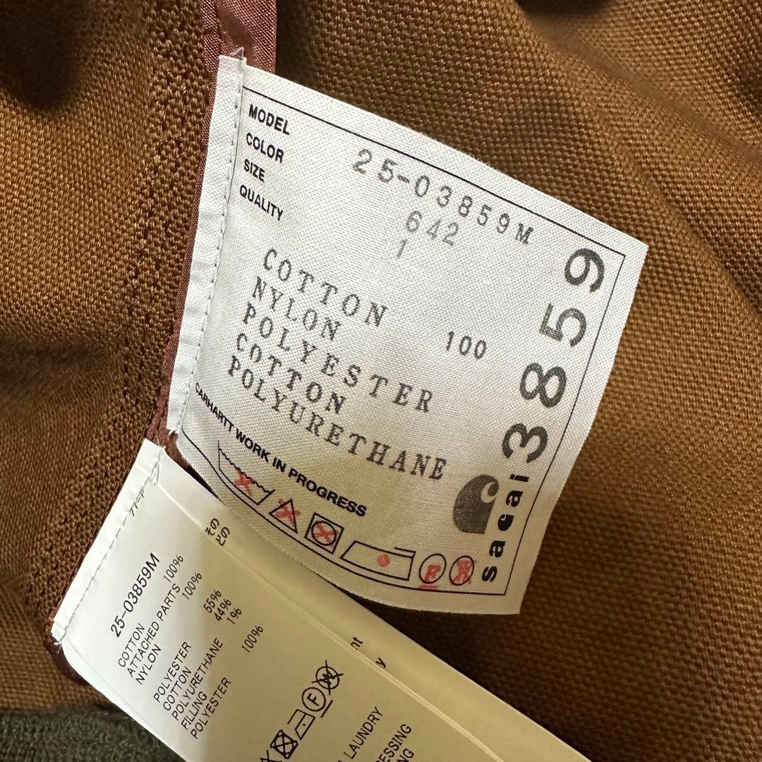 ジャケット・アウター sacai / Carhartt WIP Duck Blouson