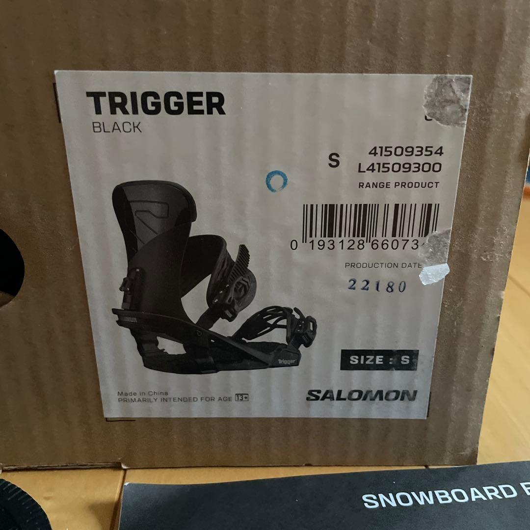SALOMON TRIGGER ビンディング S サロモンビンディング
