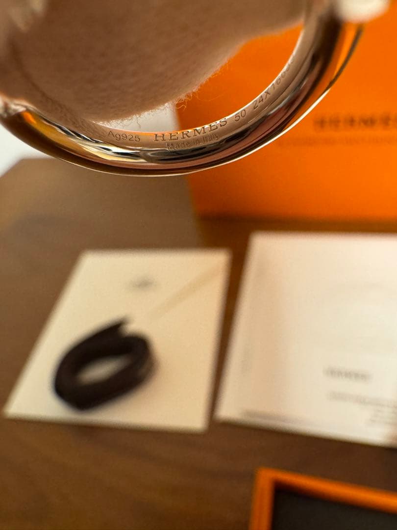 HERMES エルメス クロワゼット リング　GM