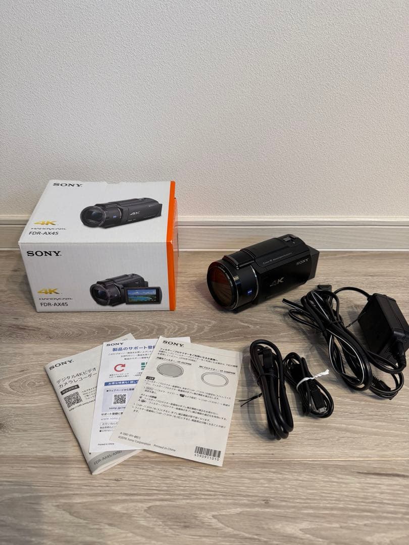 ビデオカメラ SONY 4K FDR-AX45